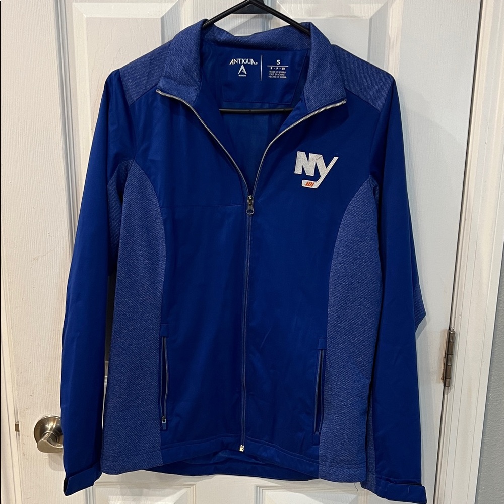 New York Islanders 3rd Jersey Royal Blue Zip-Up Jacket